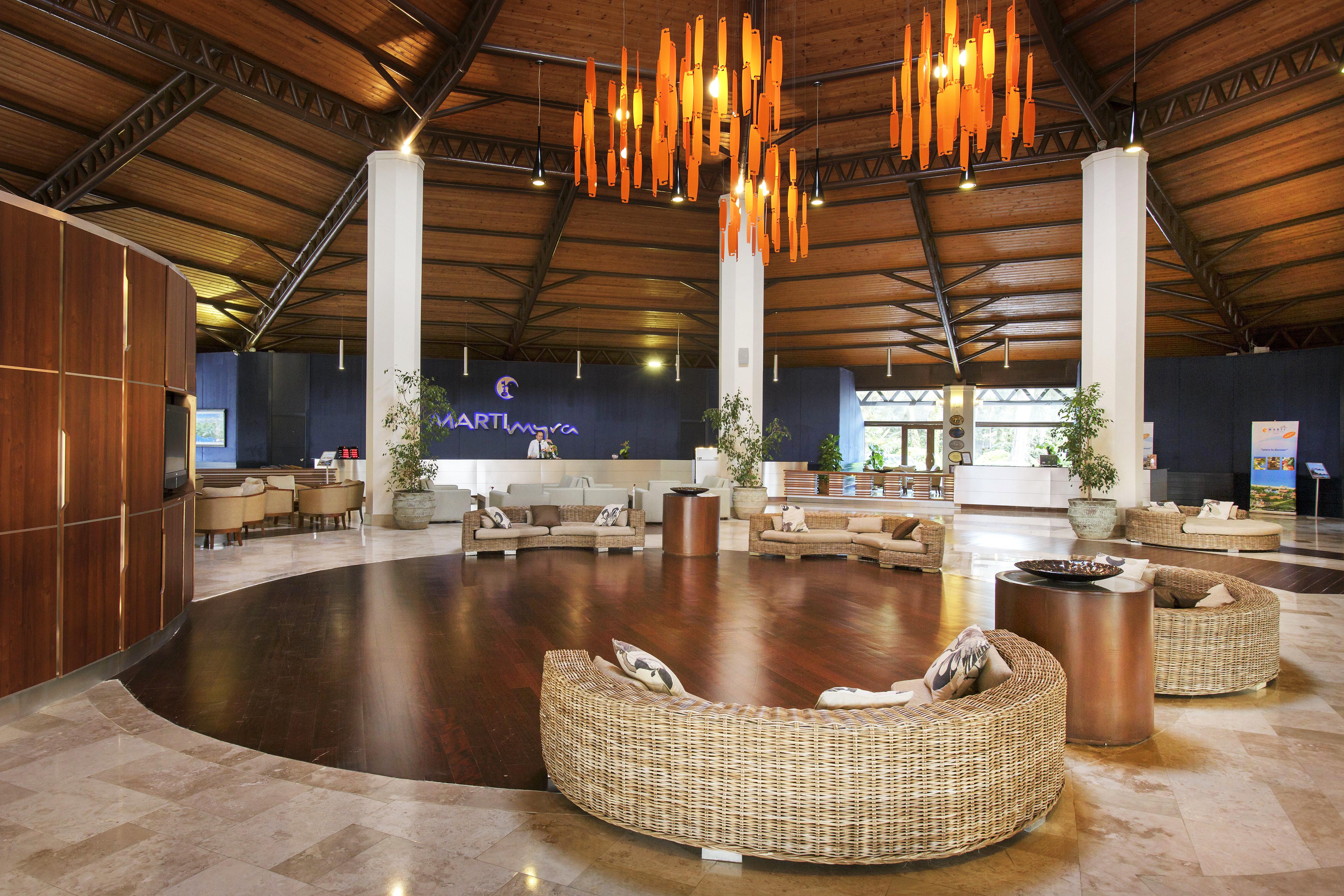 Marti Myra Hotel Tekirova Exterior photo Lobby